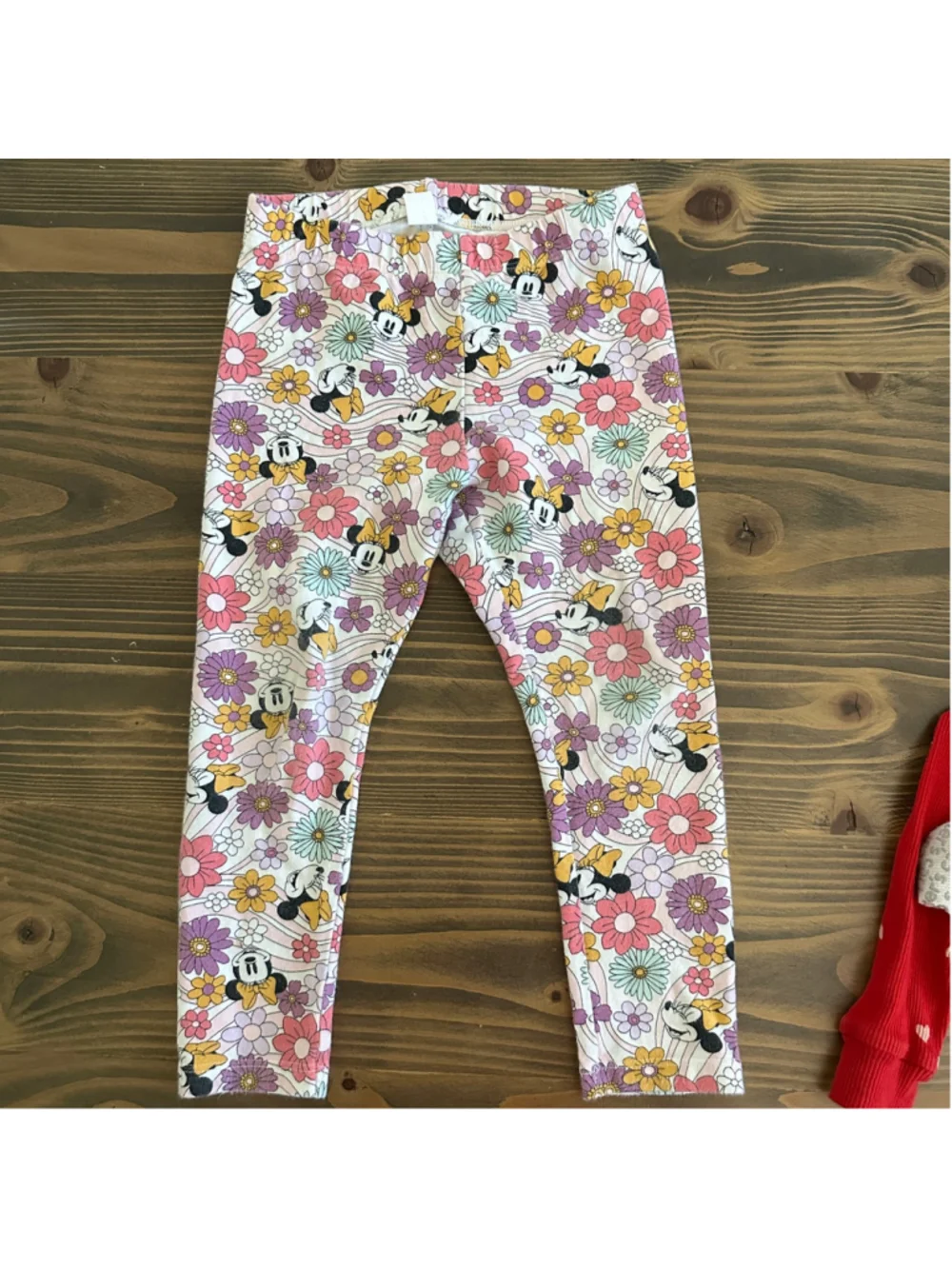 Girls Clothing Lot 3T Disney Minnie Mouse Stitch Sweatshirts Leggings 8 Pc